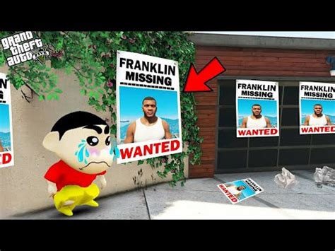 Shinchan Try To Find Lost Franklin In Gta Franklin Missing In Gta