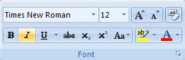 Microsoft Word Tutorials Italics And Underline