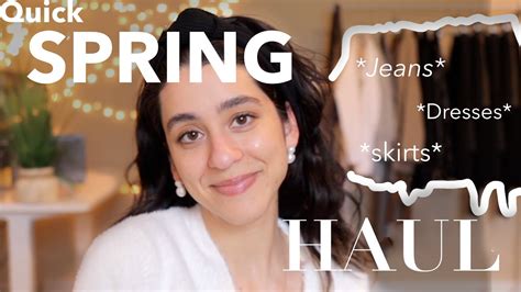 Huge Spring Haul And Try On 2023 🌷 Youtube