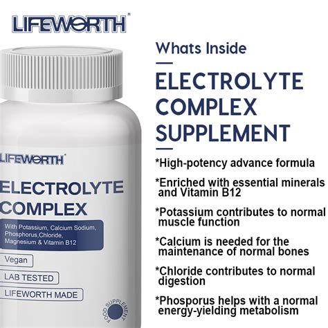 High Strength Electrolyte Tablets Enriched With Essential Minerals