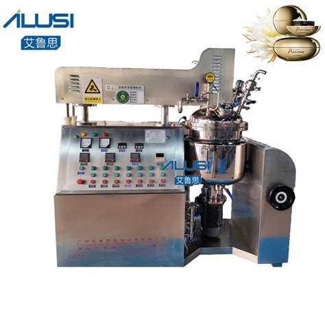 Ailusi Hydraulic Lifting Lab Equipment Homogenizer Toothpaste Making