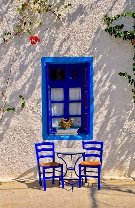 Pin By Sandra De Oliveira On Belas In 2024 Greece Greek Blue Windows