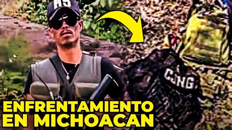 💥¡ultima Hora Enfrentamiento Entre El Ejército Y Sicarios Del Cjng