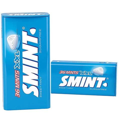 Smint Xxl Sweet Mint Sugarfree 36 Mints Sinin