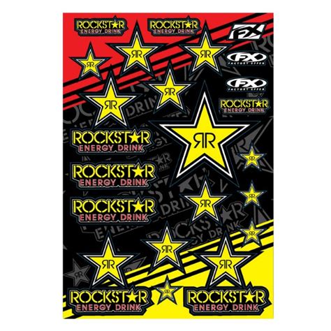 Rockstar Sticker Pack - Belhaven Bikes