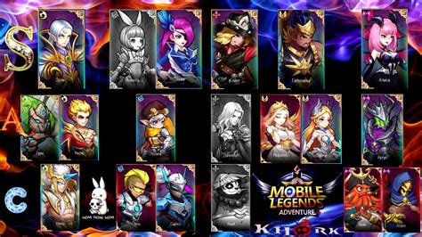 Tier List Mobile Legends Adventure Source Tier List