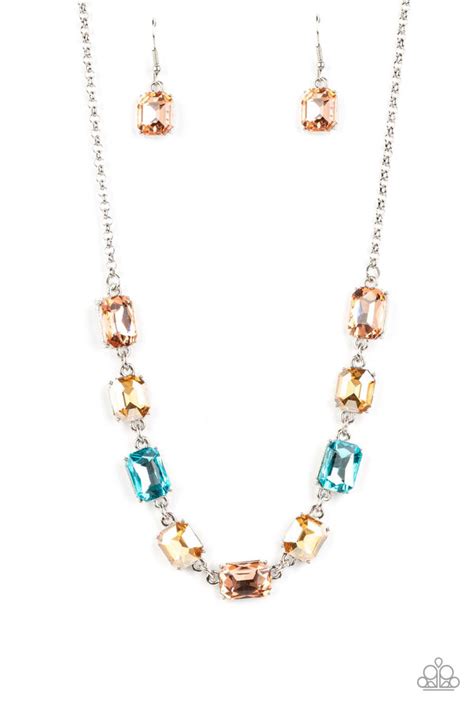 Paparazzi Emerald Envy Multi Necklace Carasshop