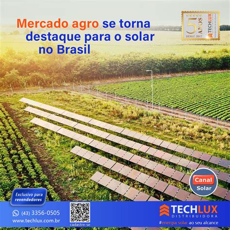 Mercado Agro Se Torna Destaque Para O Solar No Brasil Techlux