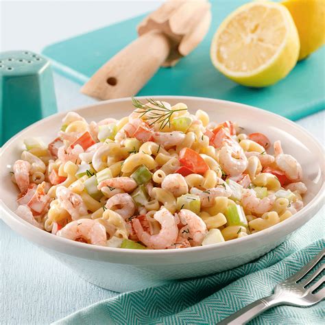 Salade De Macaronis Aux Crevettes Nordiques 5 Ingredients 15 Minutes