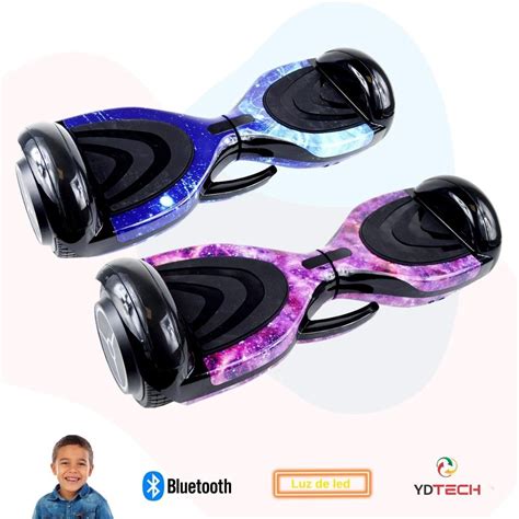 Skate El Trico Hoverboard Led Bluetooth M Sica Al A Crian A