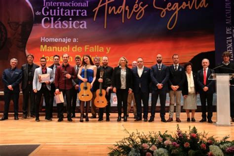 El XXXVI Certamen Internacional de Guitarra Clásica Andrés Segovia de