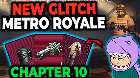 New Glitch Metro Royale Chapter Metro Royale New Bug Metro Royale