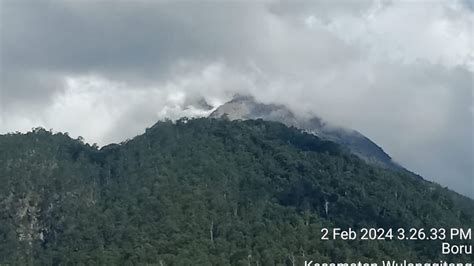 Gunung Lewotobi Laki Laki Di Flores Timur Kembali Erupsi Jumat