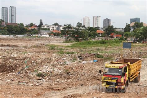 Foto Progres Pembangunan Waduk Lebak Bulus