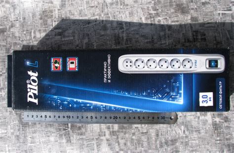 Обзор от покупателя на Сетевой фильтр ZIS Pilot-L NEW 6 розеток, 3.0м ...