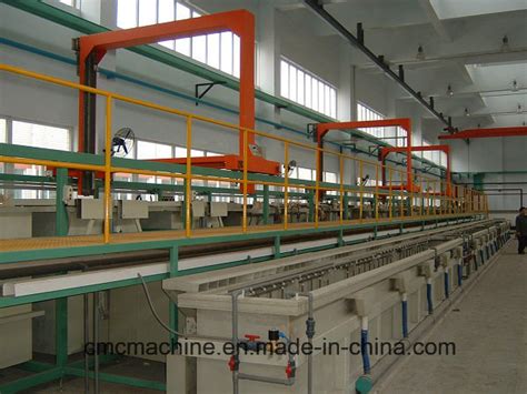 Zinc Plating Line Galvanized Equipment Nickel Plating Plant Rack Or