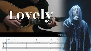 Lovely Billie Eilish Khalid Fingerstyle Guitar Tab Doovi