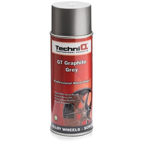 Techniq Gt Graphite Grey Metallic Alloy Wheel Paint 400ml