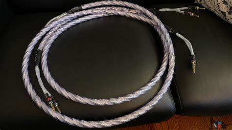 QED Signature Genesis Silver Spiral Speaker Cables 2m Pair Photo