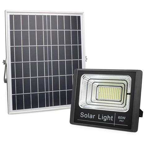 Led Watt Solar Powered Flood Light High Output Lumens With