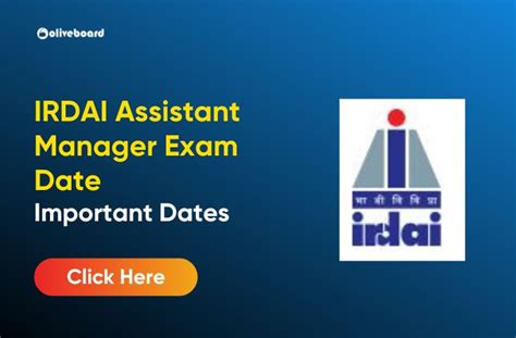 Irdai Assistant Manager Exam Date Know Phase Exam Dates