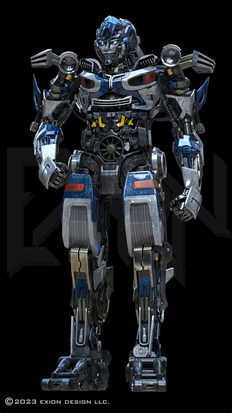 Transformers Mirage ROTB 3D model rigged | CGTrader