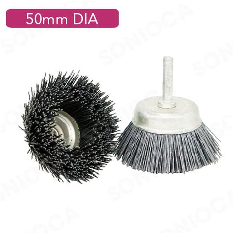 Ready Stock Nylon Abrasive Flaring Wire Cup Brush Mm X Mm Shaft