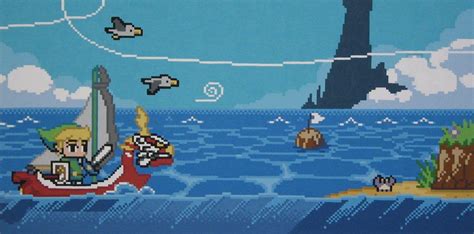 Wind Waker Pixel Art Wind Waker Pixel Art Legend Of Zelda