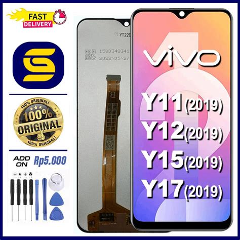 Jual Original LCD VIVO Y12 Y17 Y15 Y12i Y11 Y3 TouchScreen Fullset