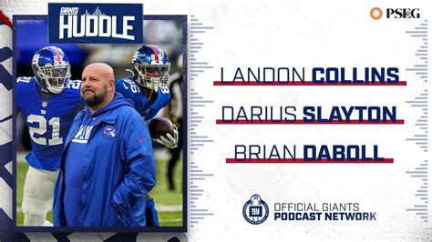 Giants Huddle Landon Collins And Darius Slayton Preview Eagles Matchup