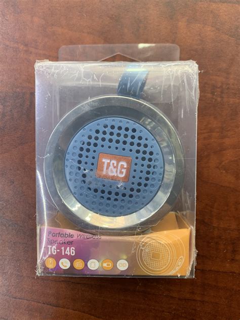 Tandg Portable Wireless Speaker Tg 146 Ockoma Lk