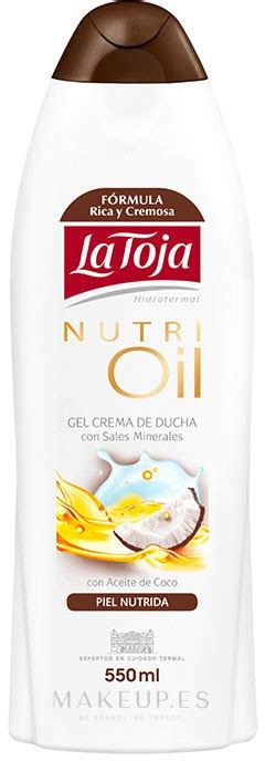 La Toja Hidrotermal Nutri Oil Shower Gel Gel Crema De Ducha Con