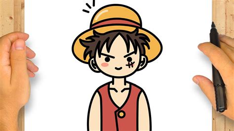 Como Desenhar O Luffy One Piece Passo A Passo Simples E F Cil Youtube