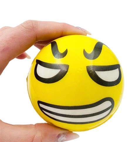 PIŁKA PIŁECZKA ANTYSTRESOWA GNIOTEK BUŹKI PIŁKI EMOTKI EMOJI RÓŻNE