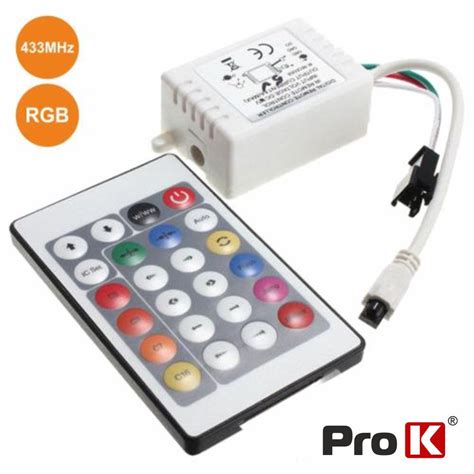 Cfl Rgb Controlador P Fita Leds Digitais Prok Viptr Nica