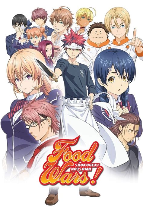 Food Wars Shokugeki No Soma Tv Show Poster Id 167691 Image Abyss