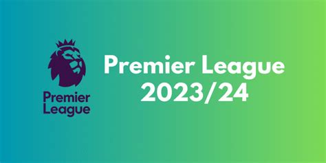 Premier League 202324 Predicted Final Standings What Acca March 2024