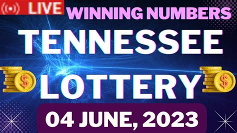 Tennessee Evening Lottery Draw Results 04 June 2023 Cash 3 Cash 4 Daily Jackpot