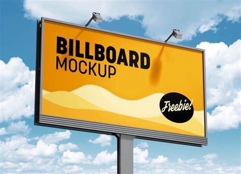 Hq Street Billboard Mockup Free Psd Templates