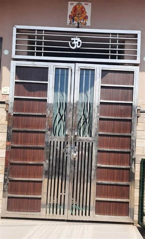 Modern Stainless Steel Hinged Home Gate At Rs 350 Kg In Salempur Id