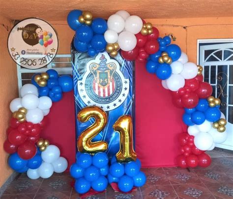 Decoraci N Con Globos Chivas Decoracion Salones De Fiesta