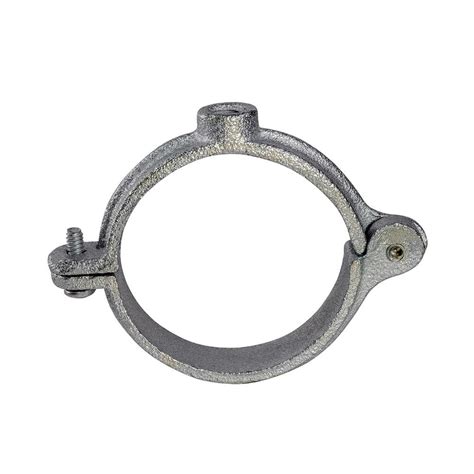 The Plumbers Choice 1 14 In Hinged Split Ring Pipe Hanger In