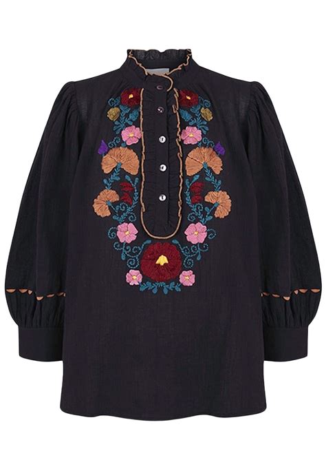 Antik Batik Mathilde Blouse In Blue Lyst