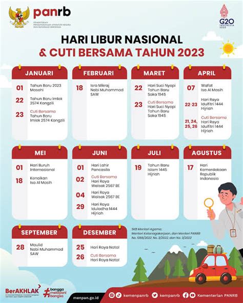 Catat Daftar Lengkap Cuti Bersama ASN 2023 Berita Cianjur