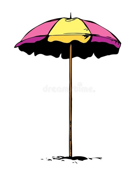 Umbrella Vector Drawing Stock Vector Illustration Of Drawing 65684194