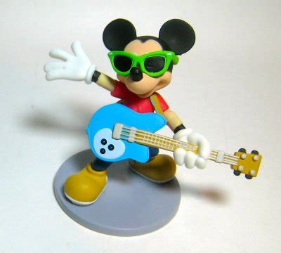 Mickey Mouse playing guitar Disney PVC figure from our PVCs collection ...