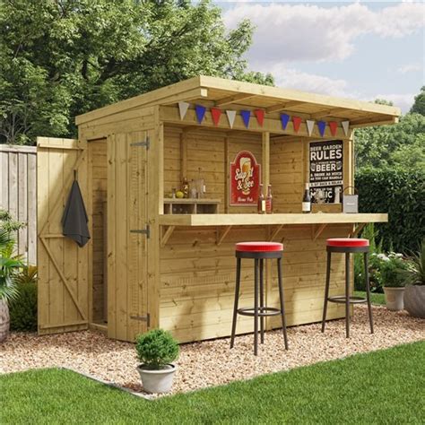 BillyOh Garden Bar Shed Garden Pub Shed