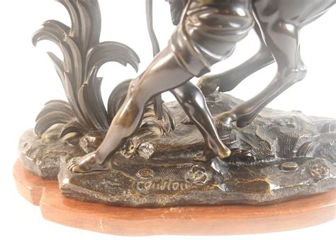 D Apr S Guillaume Coustou Cheval De Marly Sculpture En