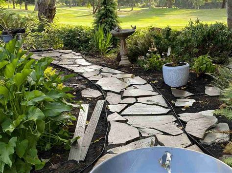 Loose Flagstone Patio