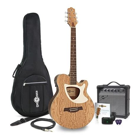 Guitare Lectro Acoustique Thinline Deluxe Pack Ampli W Natural